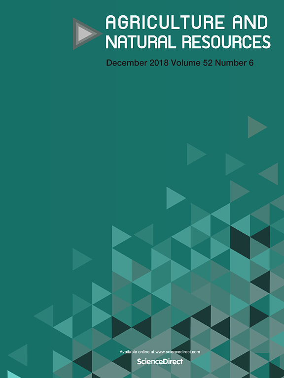 Go to journal home page - Agriculture and Natural Resources